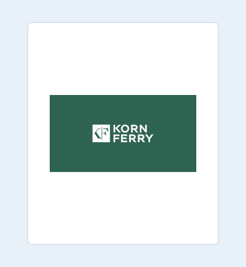 Korn Ferry logo, provider of the 360 feedback assessment.