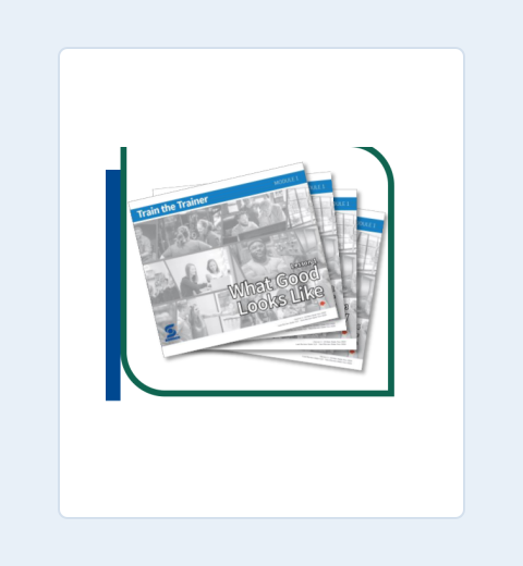 Train the Trainer course materials.